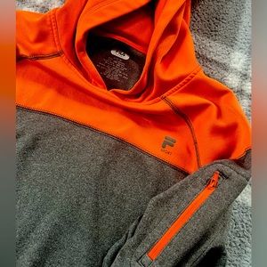 FILA Sport hoodie with zipper storage on sleeve